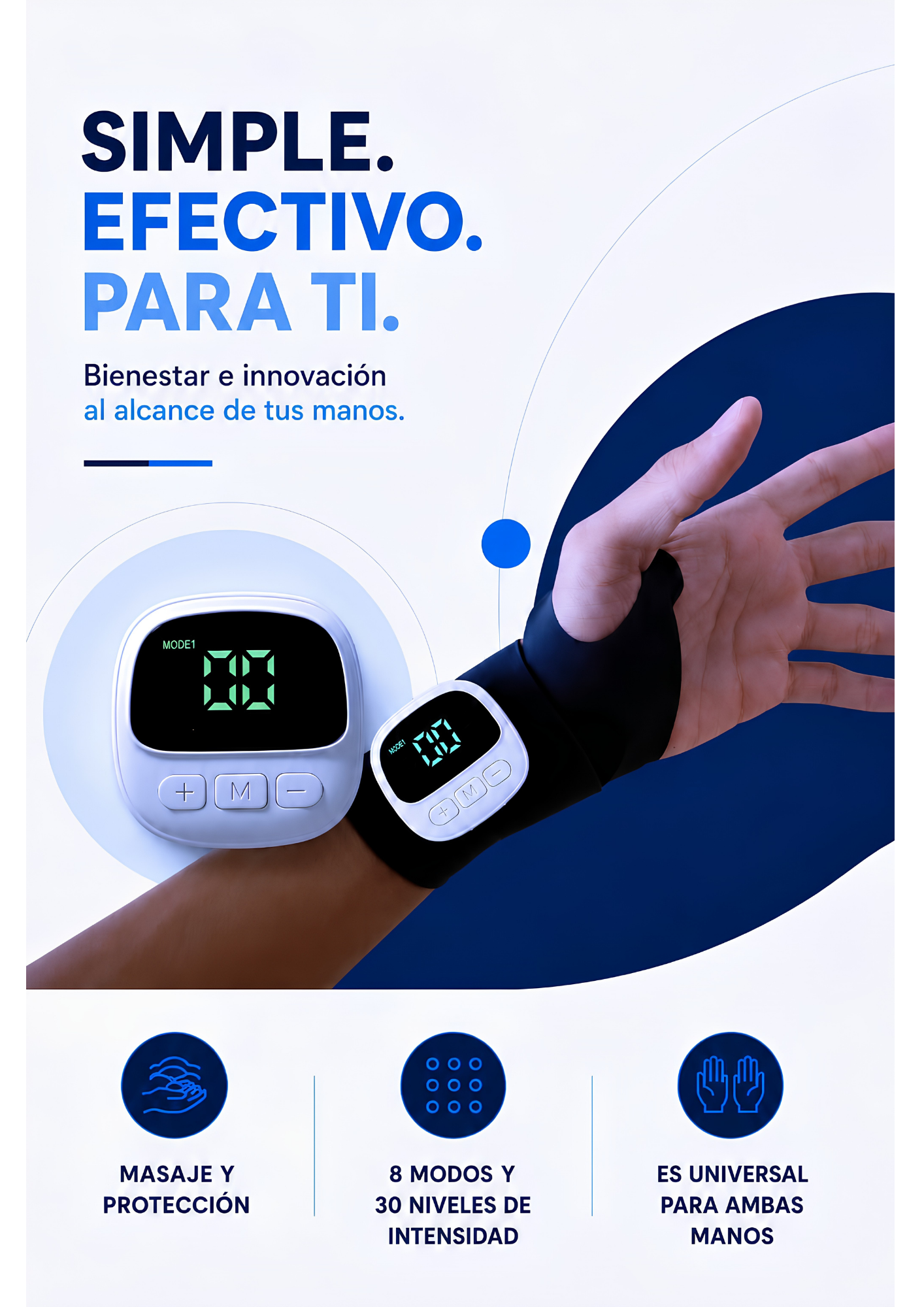 AYOSEN Muñequera EMS